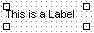 LABEL Widget